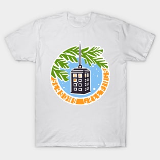 Tardis Christmas Ornament T-Shirt